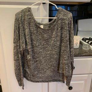 Long Sleeve Grey Sweater